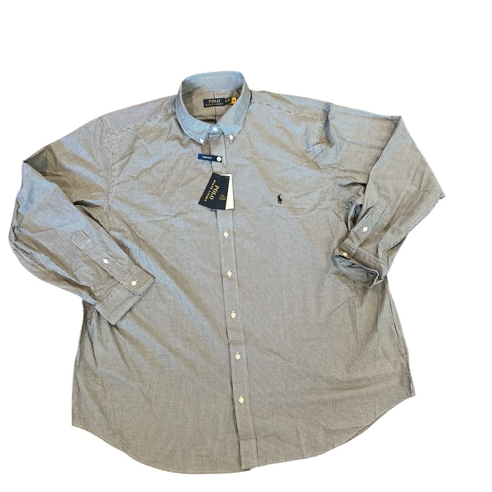 Polo Ralph Lauren Men’s 2XB Long Sleeve Stretch Button Up‎ NWT